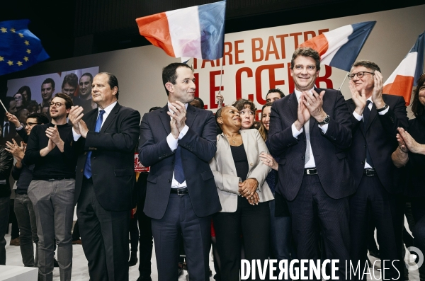 Investiture de Benoît Hamon, candidat PS présidentielle 2017