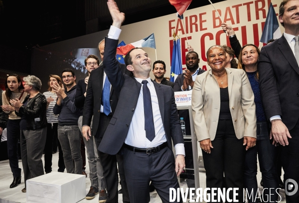 Investiture de Benoît Hamon, candidat PS présidentielle 2017