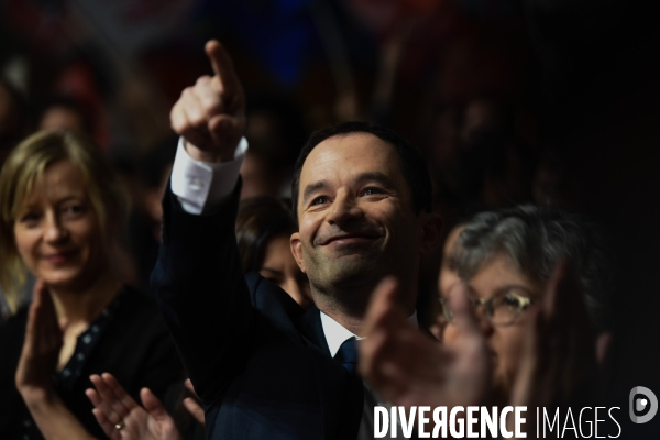 Benoît Hamon, convention d investiture