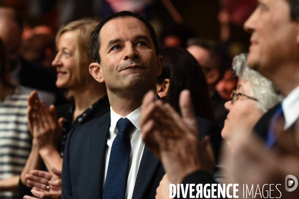 Benoît Hamon, convention d investiture