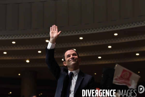 Benoît Hamon, convention d investiture