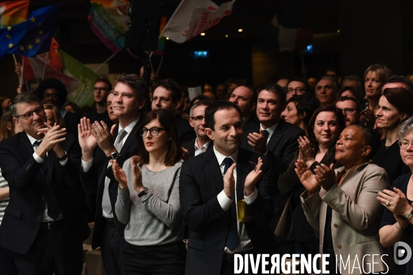 Benoît Hamon, convention d investiture