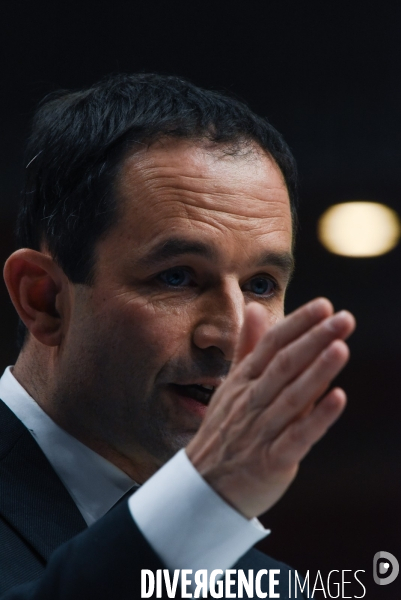 Benoît Hamon, convention d investiture