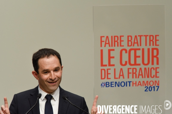 Benoît Hamon, convention d investiture