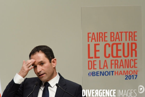 Benoît Hamon, convention d investiture