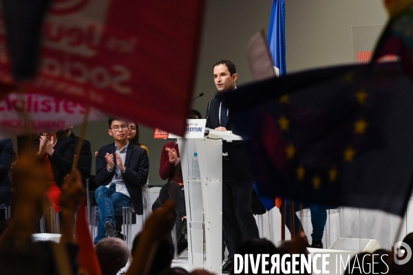 Benoît Hamon, convention d investiture