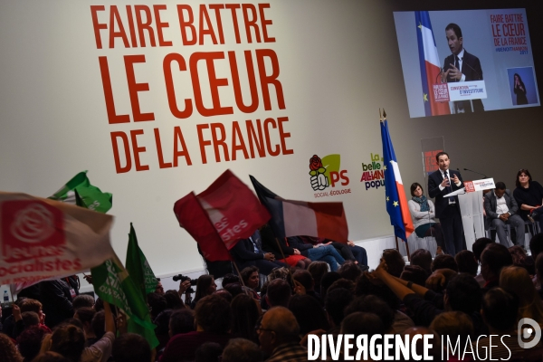 Benoît Hamon, convention d investiture