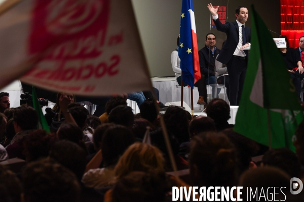 Benoît Hamon, convention d investiture