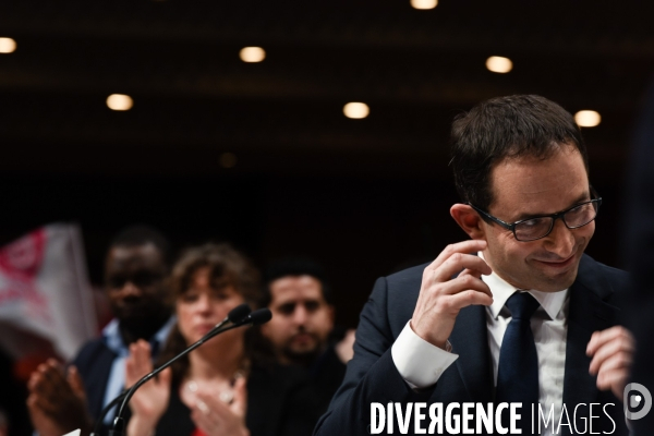 Benoît Hamon, convention d investiture