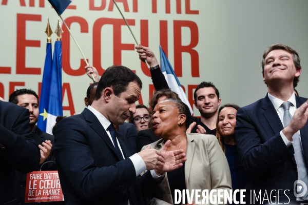 Benoît Hamon, convention d investiture