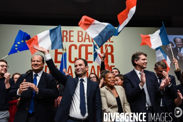 Benoît Hamon, convention d investiture