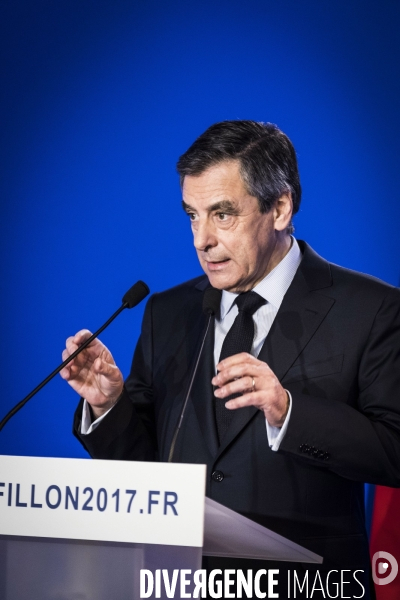 CP2017 : Conférence de presse de François Fillon.