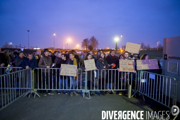 Meeting de François Fillon à Poitiers