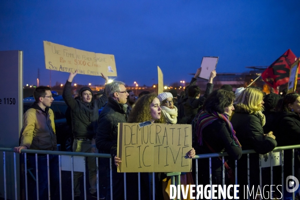 Meeting de François Fillon à Poitiers