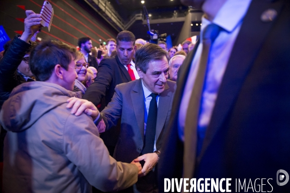 Meeting de François Fillon à Poitiers