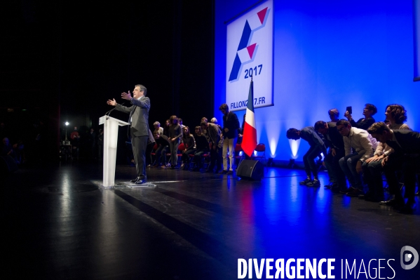 Meeting de François Fillon à Poitiers