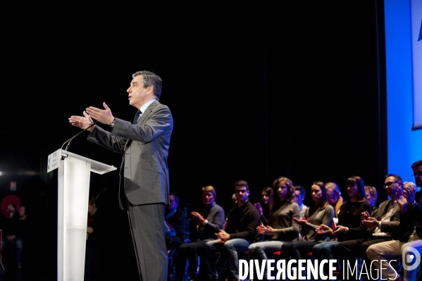 Meeting de François Fillon à Poitiers