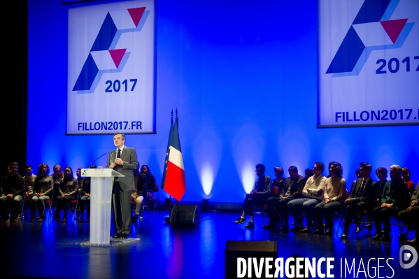 Meeting de François Fillon à Poitiers