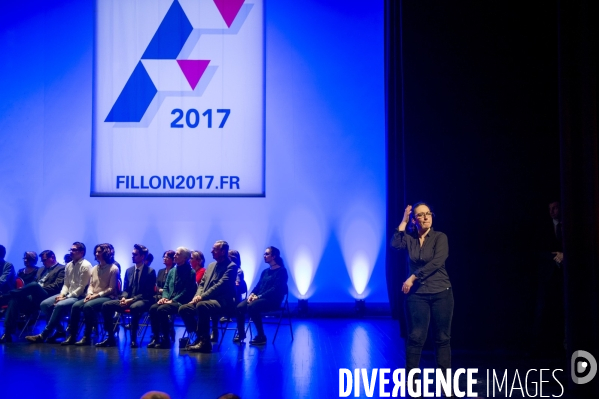Meeting de François Fillon à Poitiers