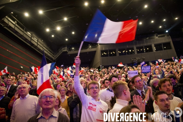 Meeting de François Fillon à Poitiers