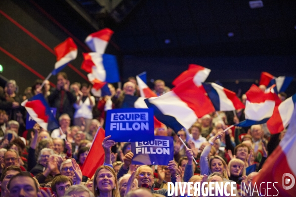 Meeting de François Fillon à Poitiers