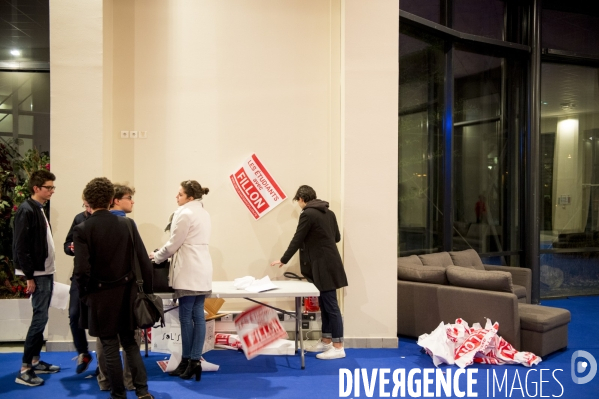 Meeting de François Fillon à Poitiers