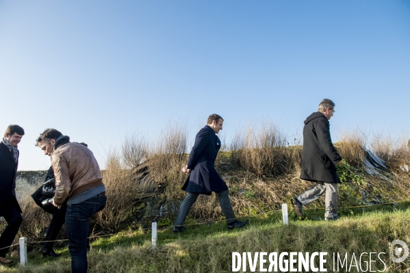 Deplacement Emmanuel Macron en Indre-et-Loire