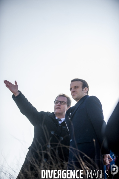 Deplacement Emmanuel Macron en Indre-et-Loire