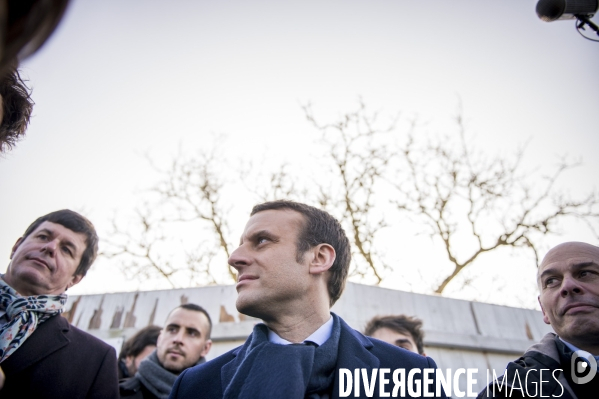 Deplacement Emmanuel Macron en Indre-et-Loire