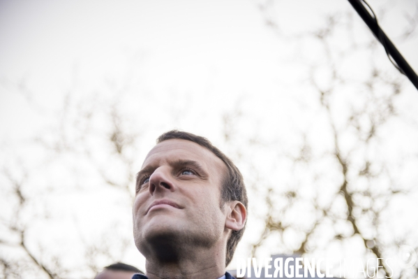 Deplacement Emmanuel Macron en Indre-et-Loire