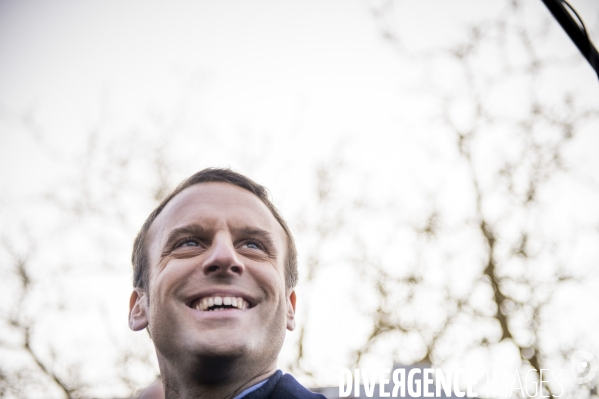 Deplacement Emmanuel Macron en Indre-et-Loire