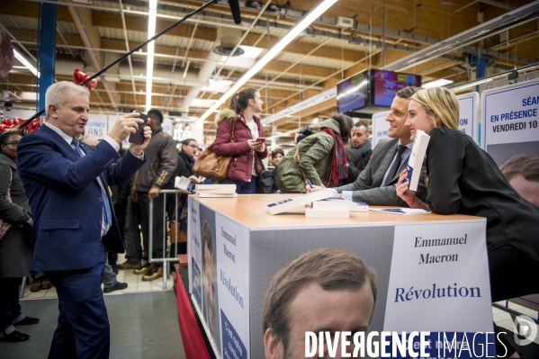 Deplacement Emmanuel Macron en Indre-et-Loire