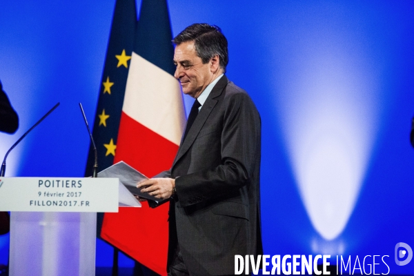 François Fillon à Poitiers