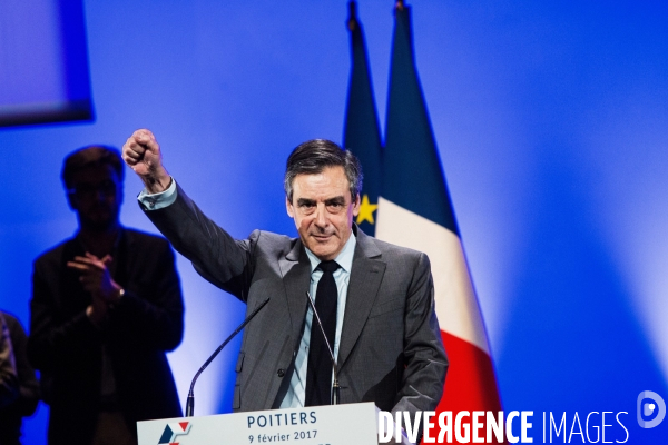 François Fillon à Poitiers