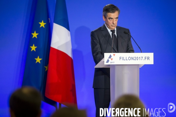 François Fillon : conférence de presse sur l affaire Pénélope