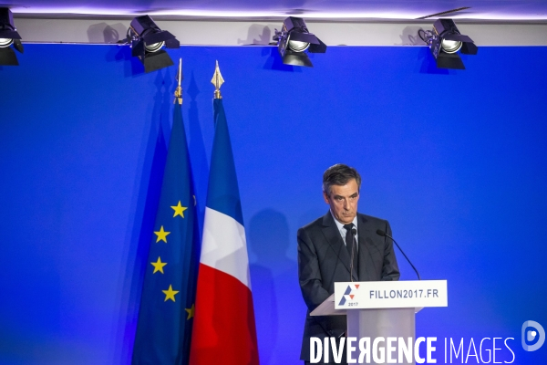 François Fillon : conférence de presse sur l affaire Pénélope