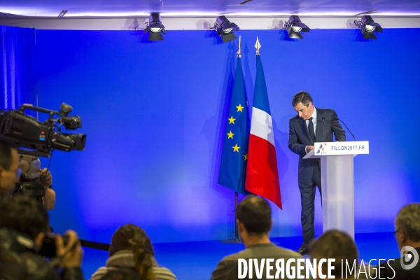 François Fillon : conférence de presse sur l affaire Pénélope
