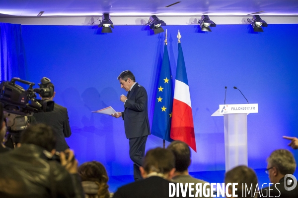 François Fillon : conférence de presse sur l affaire Pénélope