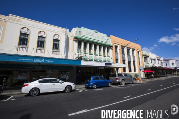 Napier ville art deco/nouvelle zelande
