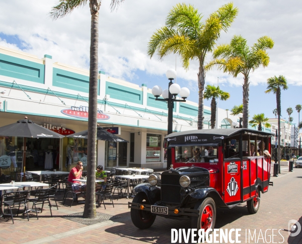Napier ville art deco/nouvelle zelande