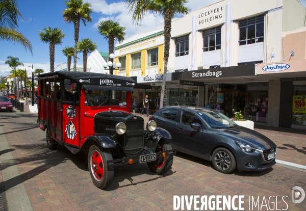 Napier ville art deco/nouvelle zelande