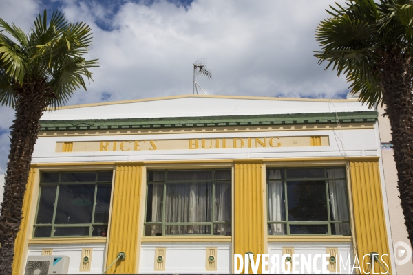 Napier ville art deco/nouvelle zelande