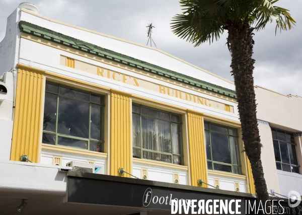 Napier ville art deco/nouvelle zelande