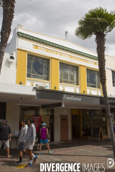 Napier ville art deco/nouvelle zelande