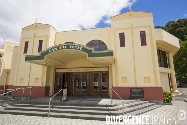 Napier ville art deco/nouvelle zelande