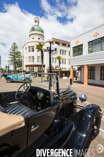 Napier ville art deco/nouvelle zelande