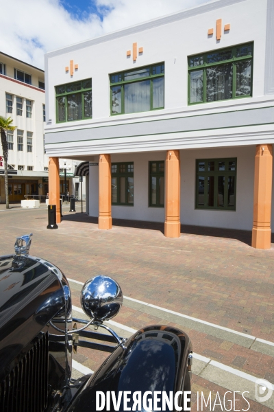 Napier ville art deco/nouvelle zelande