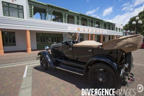 Napier ville art deco/nouvelle zelande