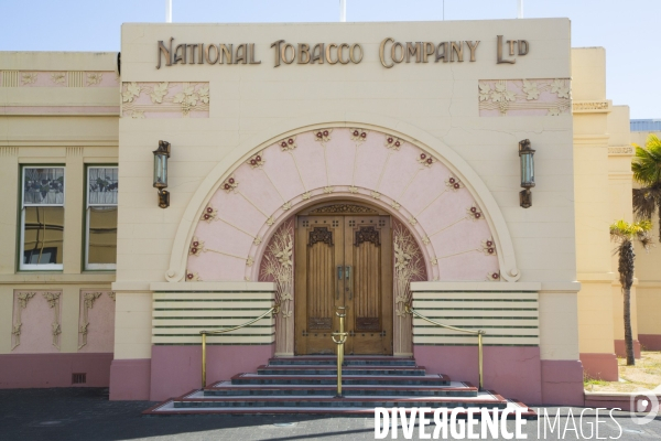Napier ville art deco/nouvelle zelande