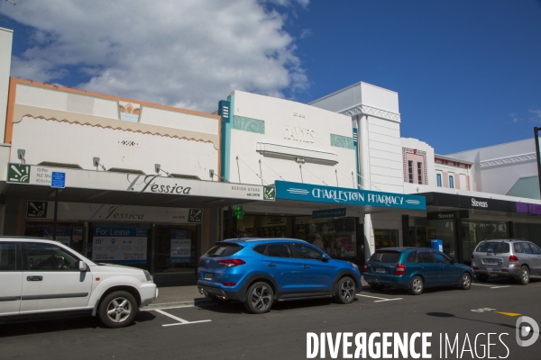 Napier ville art deco/nouvelle zelande